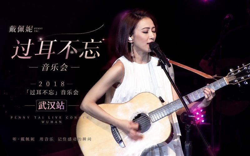 戴佩妮 – 2018 「过耳不忘」音乐会 武汉站 现场封面