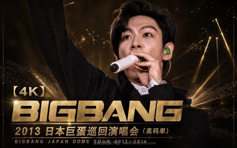 【4K】BIGBANG – 2013 日本巨蛋巡回演唱会（高码率） BIGBANG JAPAN DOME TOUR 2013～2014 现场封面