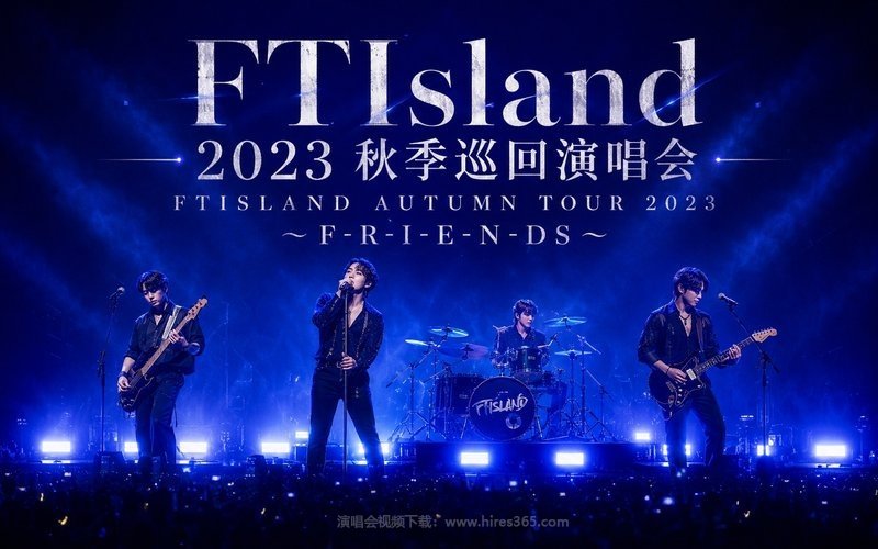 FTIsland – 2023 秋季巡回演唱会 FTISLAND AUTUMN TOUR 2023 〜F-R-I-E-N-DS〜 现场封面
