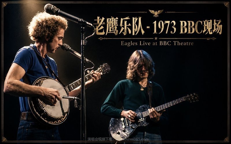老鹰乐队 – 1973 BBC现场 Eagles Live at BBC Theatre 现场封面