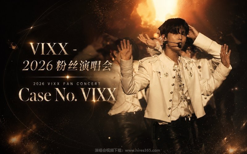 VIXX – 2026 粉丝演唱会 2026 VIXX FAN CONCERT Case No. VIXX 现场封面