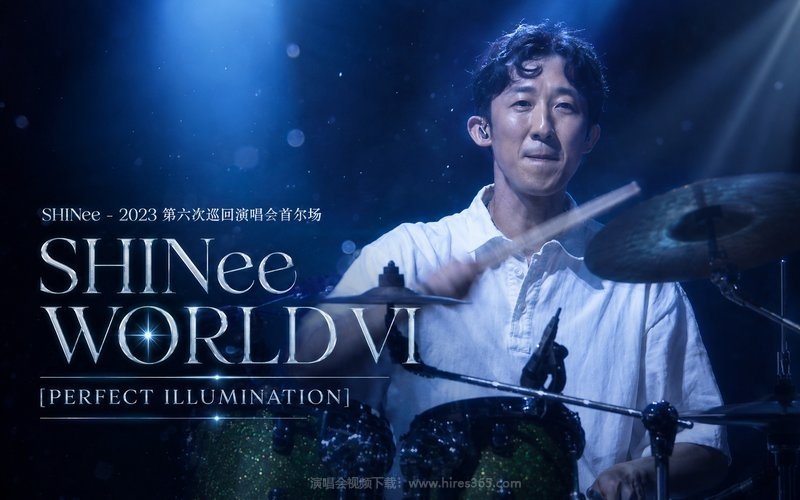 SHINee – 2023 第六次巡回演唱会首尔场 SHINee WORLD VI［PERFECT ILLUMINATION 现场封面