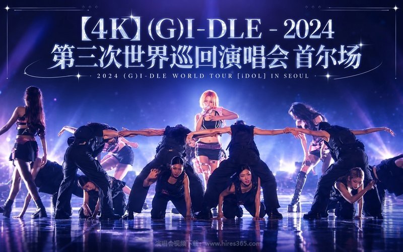 【4K】(G)I-DLE – 2024 第三次世界巡回演唱会 首尔场 2024 (G)I-DLE WORLD TOUR [iDOL] IN SEOUL 现场封面