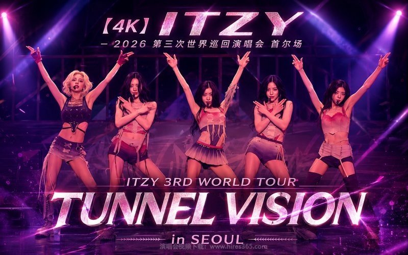 【4K】ITZY – 2026 第三次世界巡回演唱会 首尔场 ITZY 3RD WORLD TOUR TUNNEL VISION  in SEOUL 现场封面