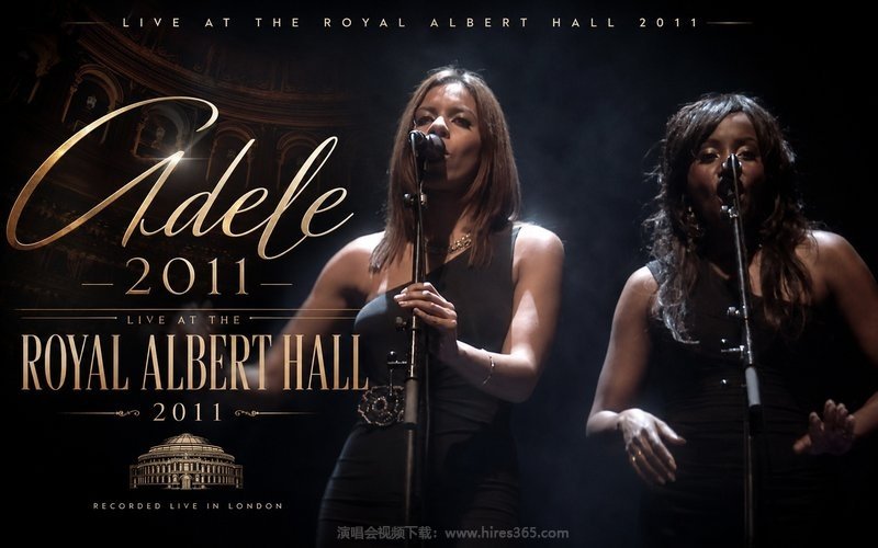 Adele – 2011 皇家阿尔伯特音乐厅 Live At The Royal Albert Hall 2011 现场封面