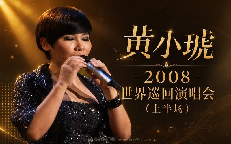 黄小琥 – 2008 世界巡回演唱会（上半场） 现场封面