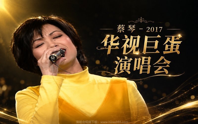 蔡琴 – 2017 华视巨蛋演唱会 现场封面