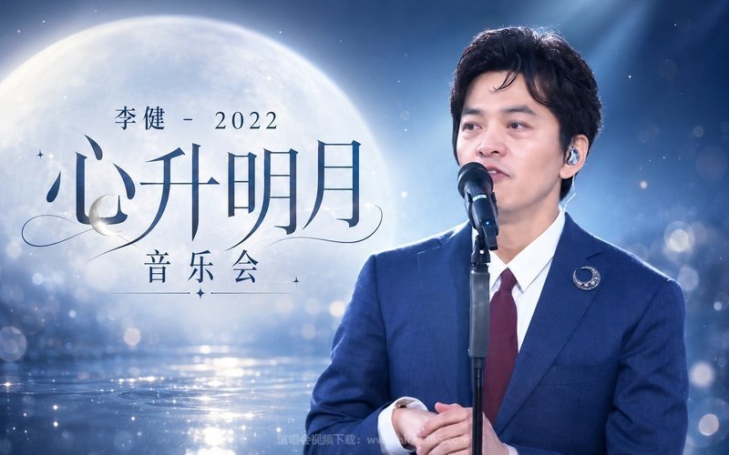 李健 – 2022 心升明月音乐会 现场封面