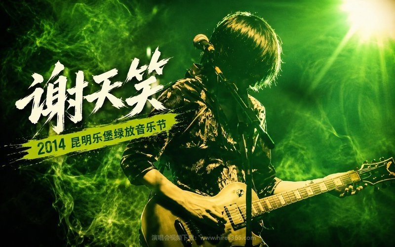 谢天笑 – 2014 昆明乐堡绿放音乐节 现场封面