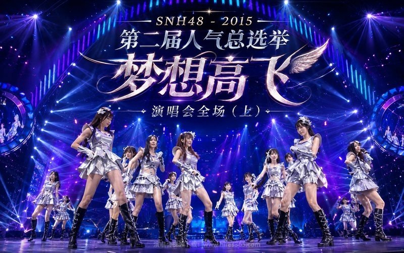 SNH48 – 2015 第二届人气总选举“梦想高飞”演唱会全场（上） 现场封面