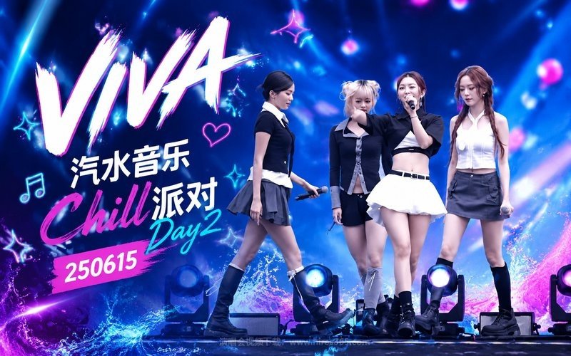 VIVA – 汽水音乐Chill派对Day2 250615 现场封面