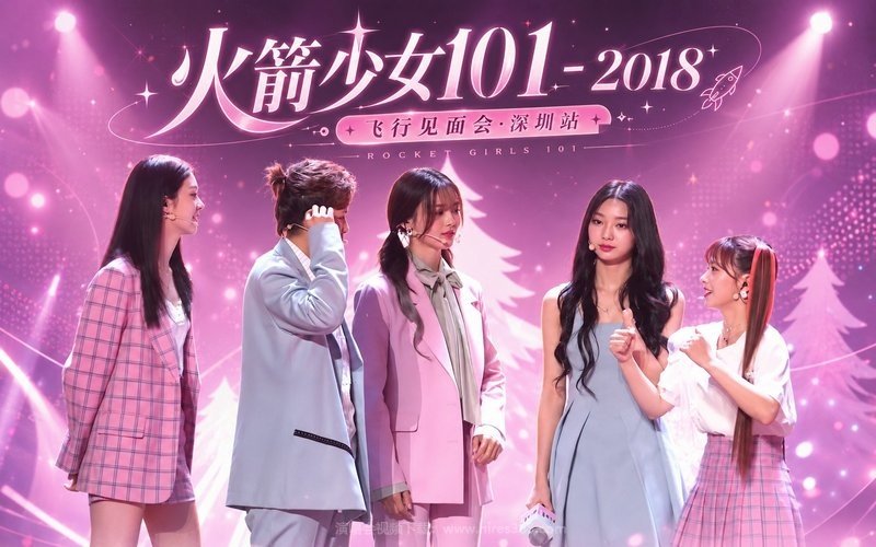 火箭少女101 – 2018 飞行见面会·深圳站 现场封面