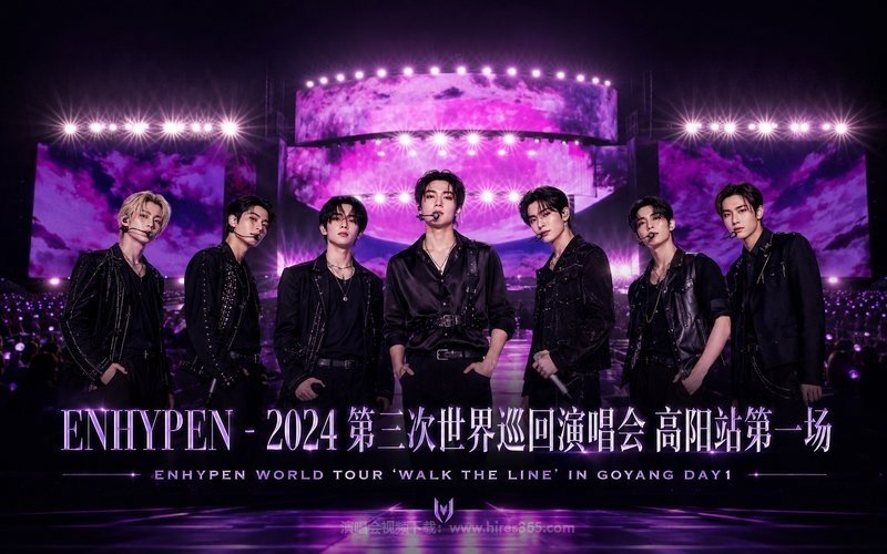 ENHYPEN – 2024 第三次世界巡回演唱会 高阳站第一场 ENHYPEN WORLD TOUR ‘WALK THE LINE’ IN GOYANG DAY1 现场封面