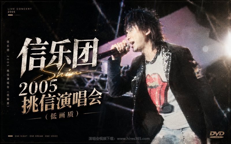 信乐团 – 2005 挑信演唱会（低画质） 现场封面