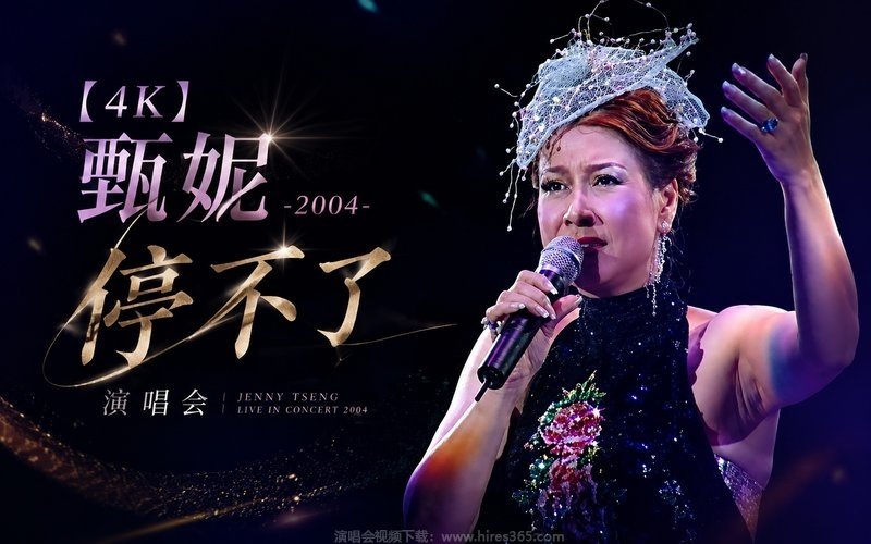 【4K】甄妮 – 2004 停不了演唱会 现场封面