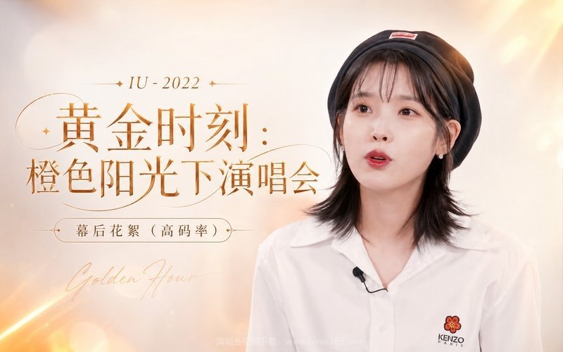 IU – 2022 黄金时刻：橙色阳光下演唱会-幕后花絮（高码率） 现场封面