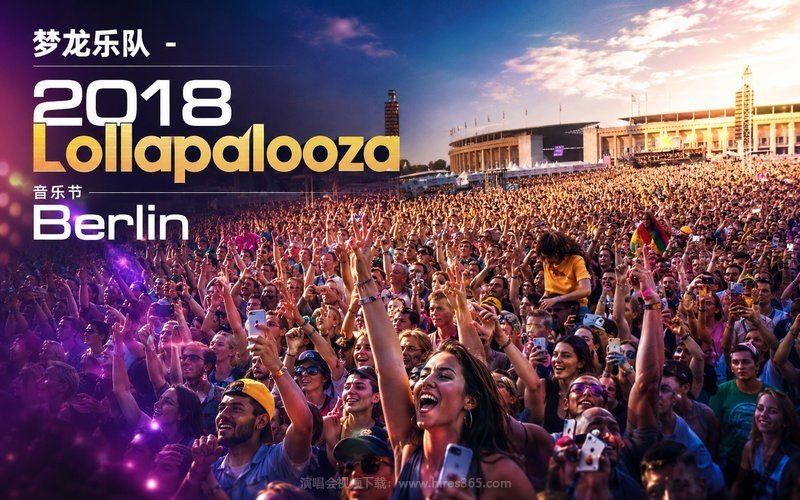 梦龙乐队 – 2018 Lollapalooza 音乐节 Berlin 现场封面