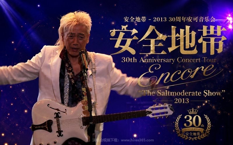 安全地带 – 2013 30周年安可音乐会 30th Anniversary Concert Tour Encore “The Saltmoderate Show” 2013 现场封面