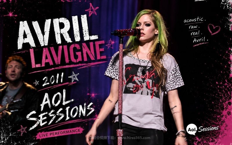 艾薇儿 Avril Lavigne – 2011 AOL Sessions 现场封面