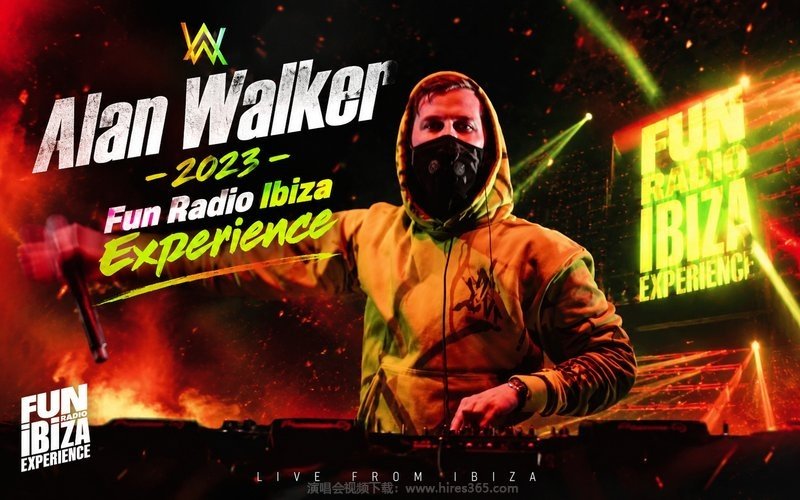Alan Walker – 2023 Fun Radio Ibiza Experience 现场封面
