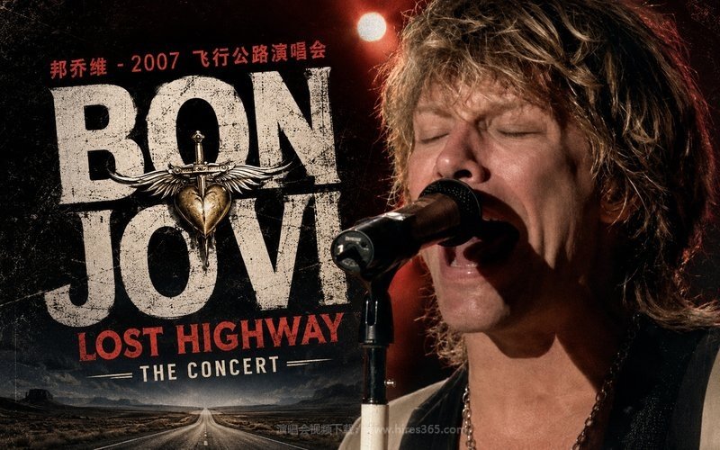 邦乔维 – 2007 飞行公路演唱会 Bon Jovi Lost Highway The Concert 现场封面