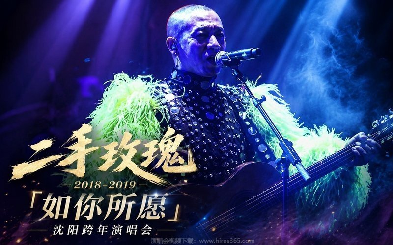 二手玫瑰 – 2018-2019 「如你所愿」沈阳跨年演唱会 现场封面