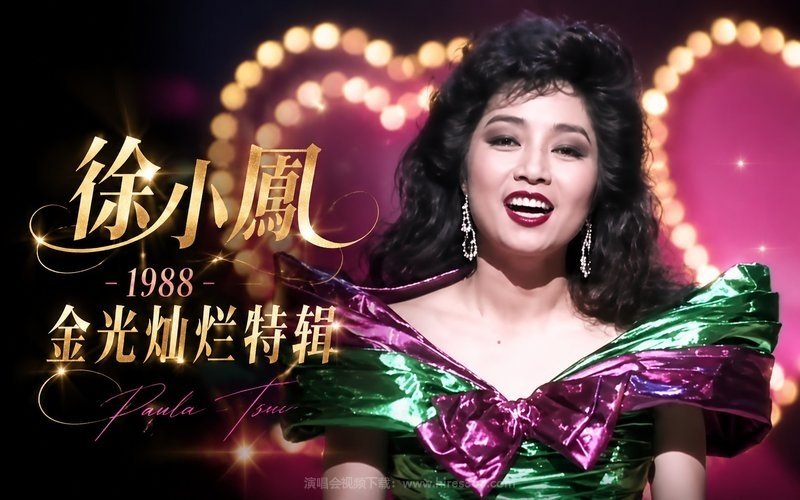 徐小凤 – 1988 金光灿烂特辑 现场封面