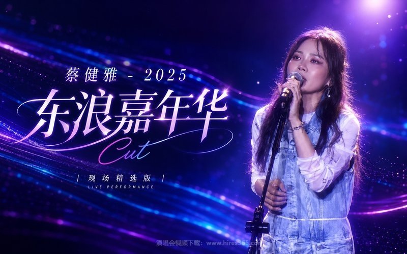 蔡健雅 – 2025 东浪嘉年华Cut 现场封面