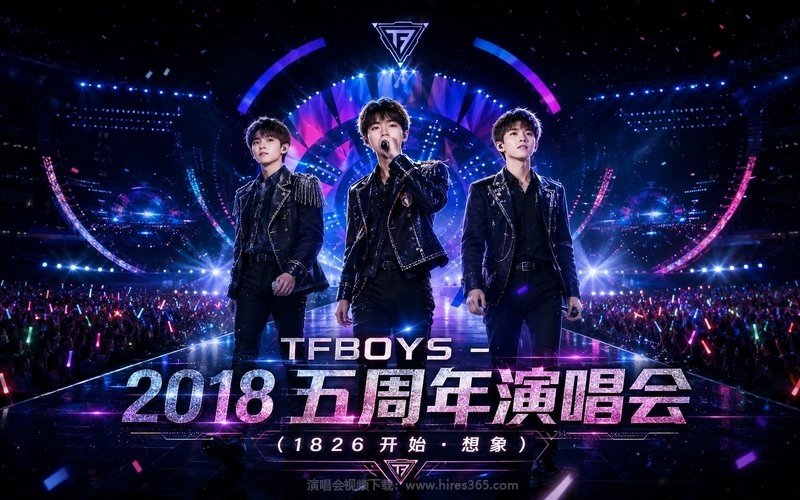 TFBOYS – 2018 五周年演唱会（1826 开始·想象） 现场封面