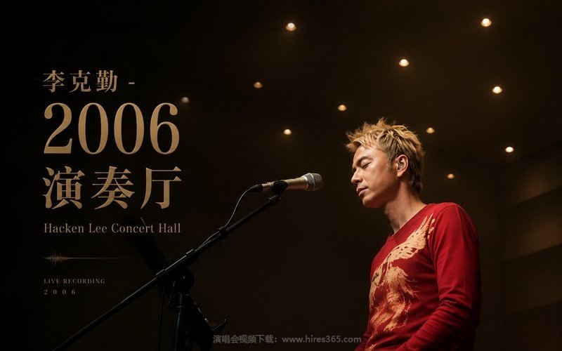 李克勤 – 2006 演奏厅 Hacken Lee Concert Hall 现场封面