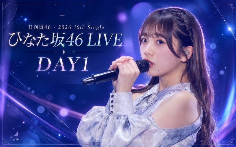 日向坂46 – 2026 16th Single ひなた坂46 LIVE DAY1 现场封面
