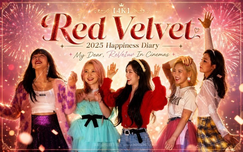 【4K】Red Velvet – 2025 Happiness Diary My Dear, ReVe1uv In Cinemas 现场封面