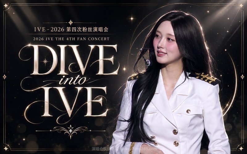 IVE – 2026 第四次粉丝演唱会 2026 IVE THE 4TH FAN CONCERT ＜DIVE into IVE＞ 现场封面
