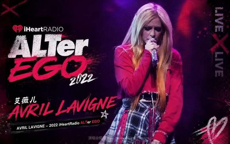 艾薇儿 Avril Lavigne – 2022 iHeartRadio ALTer EGO 现场封面
