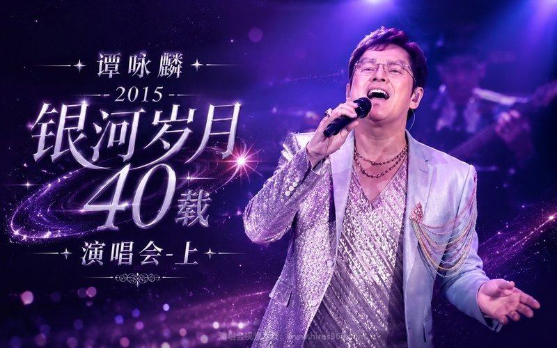 谭咏麟 – 2015 银河岁月40载演唱会-上 现场封面