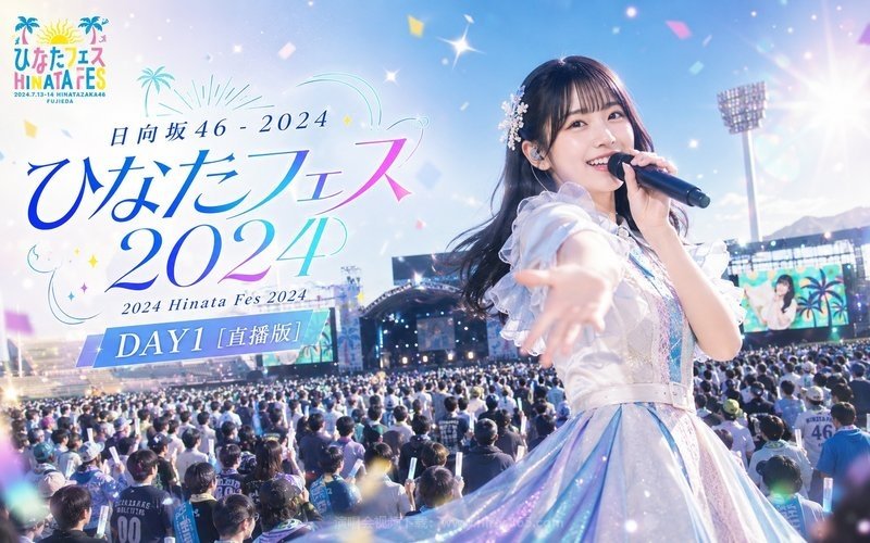 日向坂46 – 2024 ひなたフェス 2024 Hinata Fes 2024 DAY1 [直播版] 现场封面