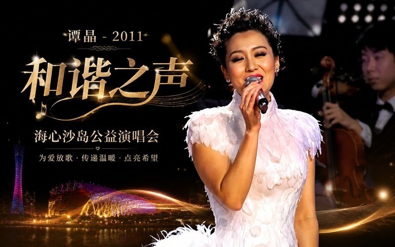 谭晶 – 2011 和谐之声 海心沙岛公益演唱会 现场封面