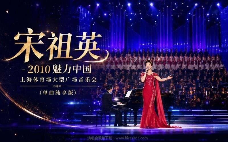 宋祖英 – 2010 魅力中国 上海体育场大型广场音乐会（单曲纯享版） 现场封面