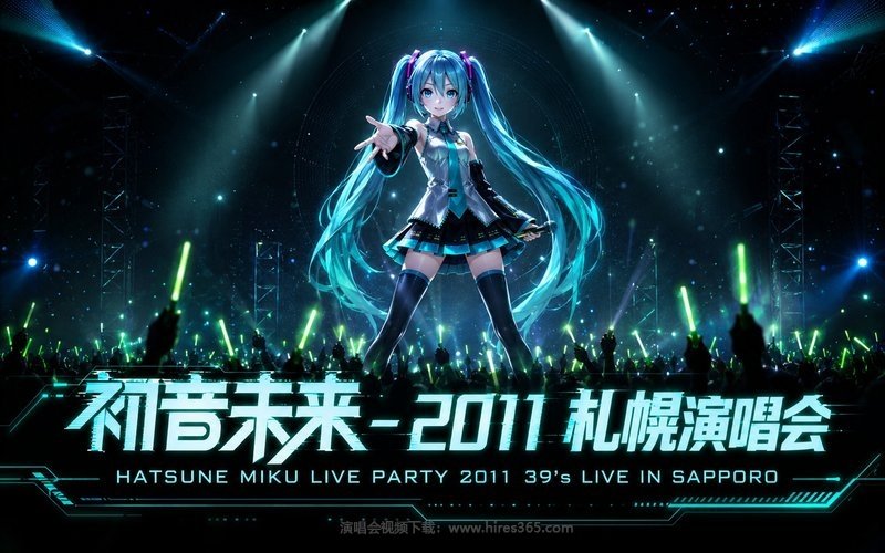 初音未来 – 2011 札幌演唱会 Hatsune Miku Live Party 2011 39’s LIVE IN SAPPORO 现场封面