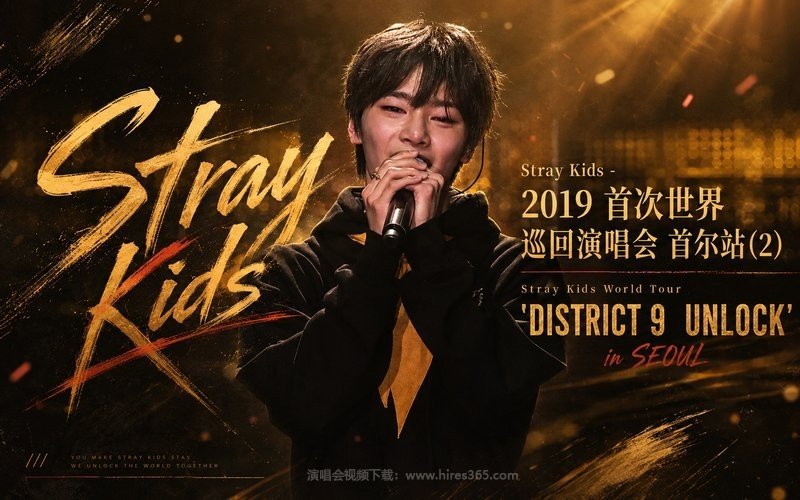 Stray Kids – 2019 首次世界巡回演唱会 首尔站 (2) Stray Kids World Tour ‘District 9  Unlock’ in SEOUL 现场封面