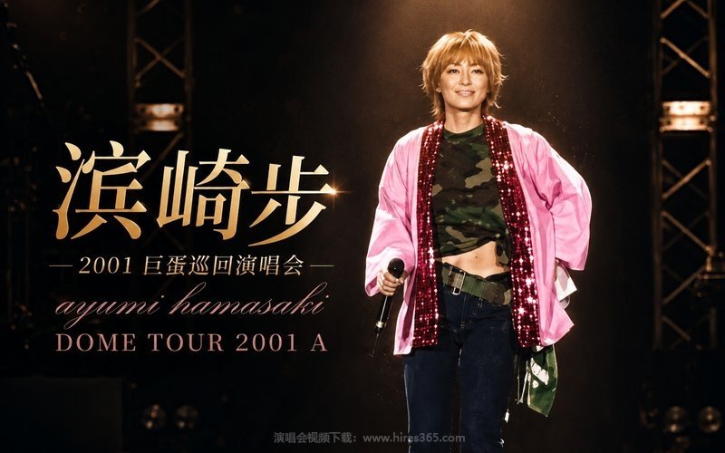 滨崎步 – 2001 巨蛋巡回演唱会 ayumi hamasaki DOME TOUR 2001 A 现场封面