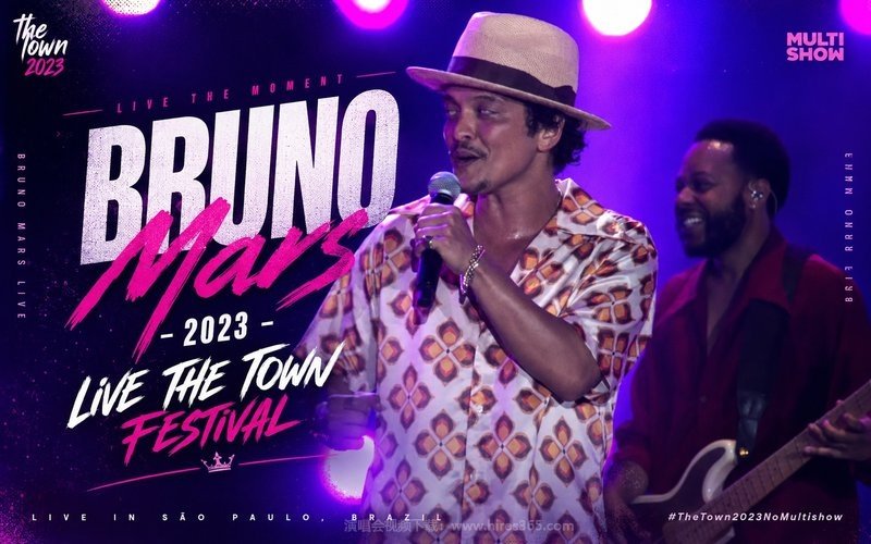 Bruno Mars – 2023 Live The Town Festival 现场封面