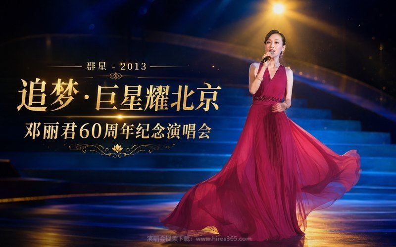 群星 – 2013 追梦·巨星耀北京-邓丽君60周年纪念演唱会 现场封面