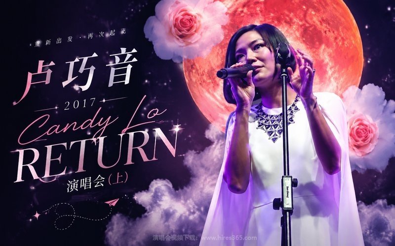 卢巧音 – 2017 Candy Lo RETURN 演唱会（上） 现场封面