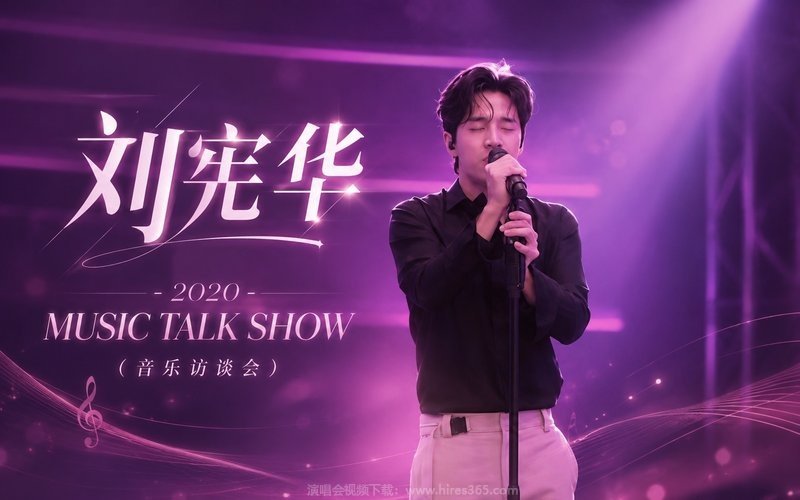 刘宪华 – 2020 MUSIC TALK SHOW（音乐访谈会） 现场封面