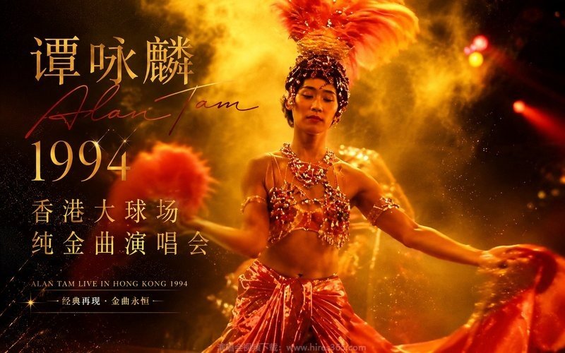 谭咏麟 – 1994 香港大球场 纯金曲演唱会 现场封面