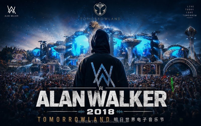 Alan Walker – 2018 Tomorrowland 明日世界电子音乐节 现场封面