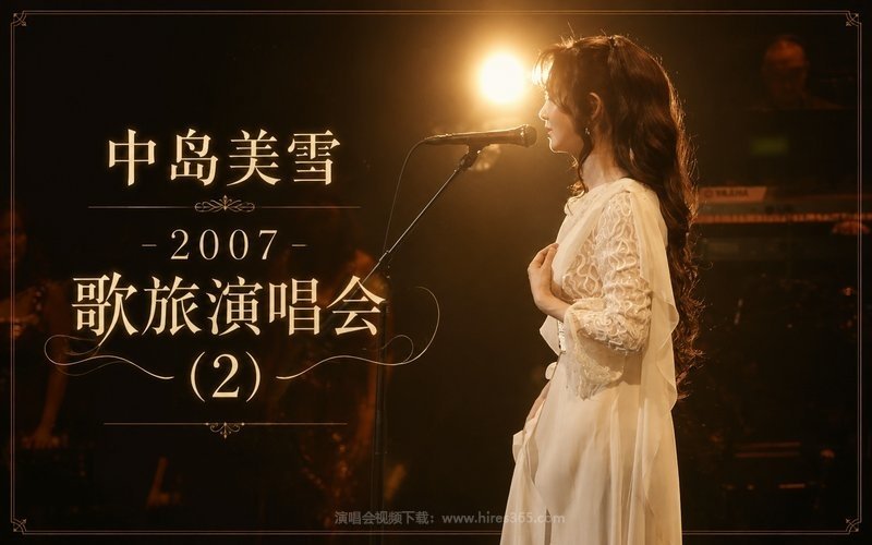 中岛美雪 – 2007 歌旅演唱会 (2) 现场封面