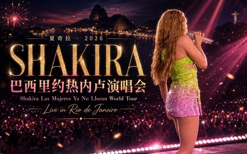 夏奇拉 – 2026 巴西里约热内卢演唱会 Shakira Las Mujeres Ya No Lloran World Tour — Live in Rio de Janeiro 现场封面