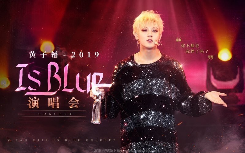 黄子韬 – 2019 IS BLUE演唱会 现场封面